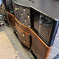 Restored Art Deco Walnut Cocktail Cabinet