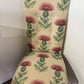 Set Of Six Victorian Style Upholstered Dining Chairs On Claw & Ball Feet