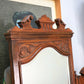 Antique Dressing Table Edwardian Mahogany Triple Mirror 1910