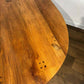 Custom Made Oval Elm Dining Table