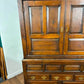 Early Georgian Oak Press Cupboard