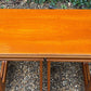 Mid Century McIntosh Triform Teak Nest Of Tables c,1960s