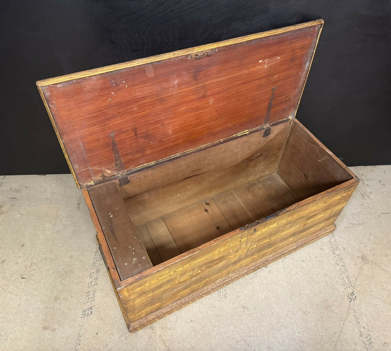 Early Welsh Pine Chest
