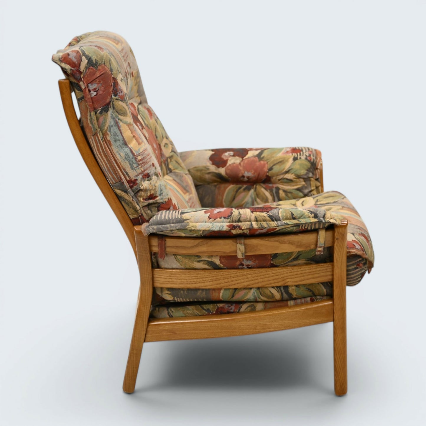 Ercol Saville Easy Chair Armchair Light Blonde Ercol's Upholstery FREE Delivery