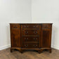 Reproduction Mahogany Crossbanded Breakfront Sideboard