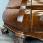 Bookcase Vintage French Carved Glass Doors Sideboard Drawers Cabinet LOT 4490