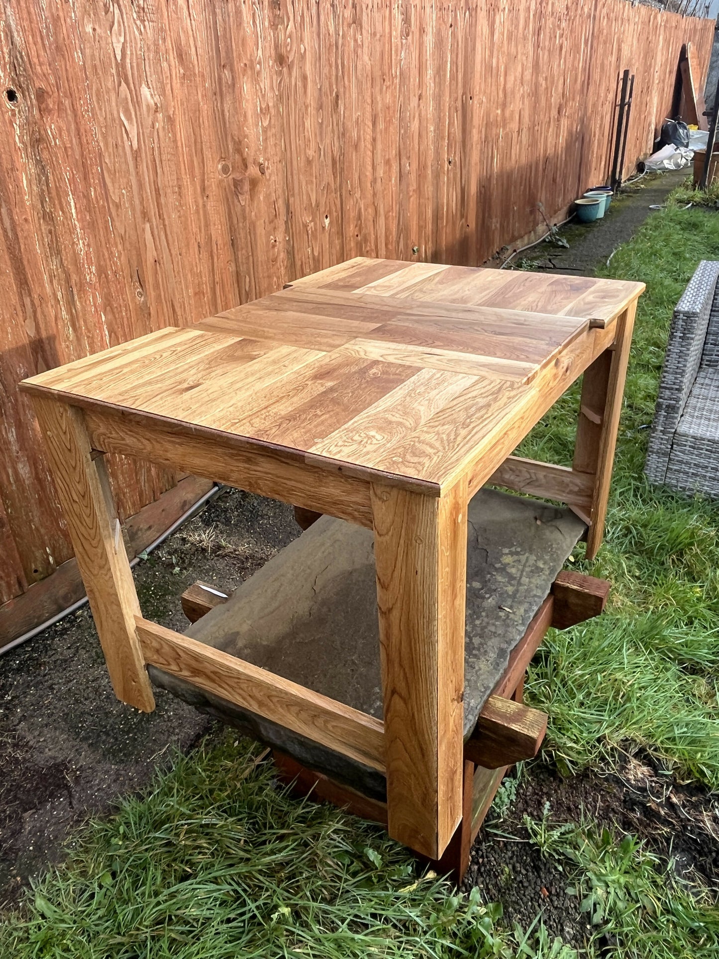 Handmade Solid Oak Coffee/Occasional Table