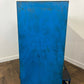 Vintage Rustic Blue Wooden Cupboard