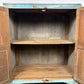 Rustic Reclaimed Wooden Light Blue Cupboard