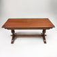 Old Charm Solid Oak Dining Table Seats 8 Places Tudor Brown FREE UK Delivery. SBR9170/3005D