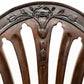 Set of 6 Mahogany Hepplewhite Style Dining Chairs INC 2 Carvers FREE UK Delivery SBR7696/1901C