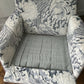 Vintage Parker Knoll PK934 Armchair | Newly Reupholstered in Designer Fabric | Mid-Century Modern Accent Chair