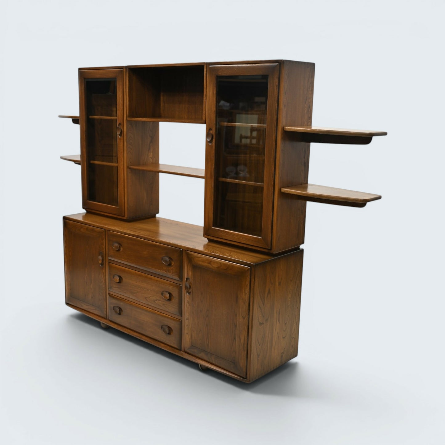 Ercol Windsor Sideboard Display Cabinets Golden Dawn Model 455 FREE UK Delivery*