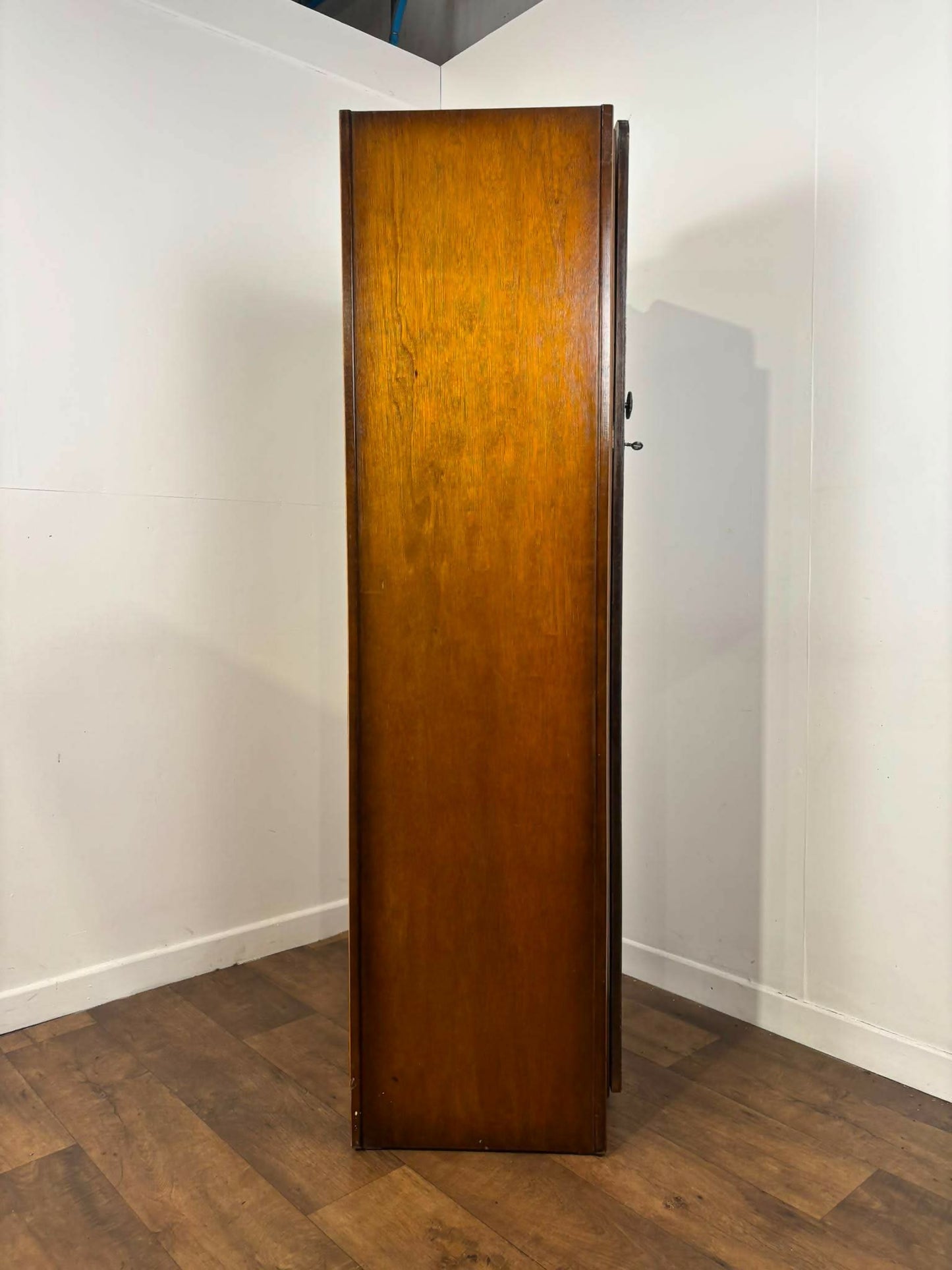Vintage Oak Single Door Wardrobe