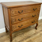 Chest of Drawers Vintage French Louis Oak 3 Drawers Carved Cabinet LOT 6250