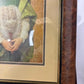 Classical Lady in Green – Decorative Framed Portrait Print