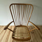 Vintage Ercol Windsor Low Easy Chair Blue Label