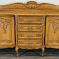 Sideboard Vintage French Louis XVI Style Oak Carved 4 Drawers Cabinet LOT 4075