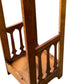 Arts and Crafts Oak Pedestal display Jardiniere stand