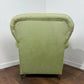 Edwardian Green Upholstered Club Chair