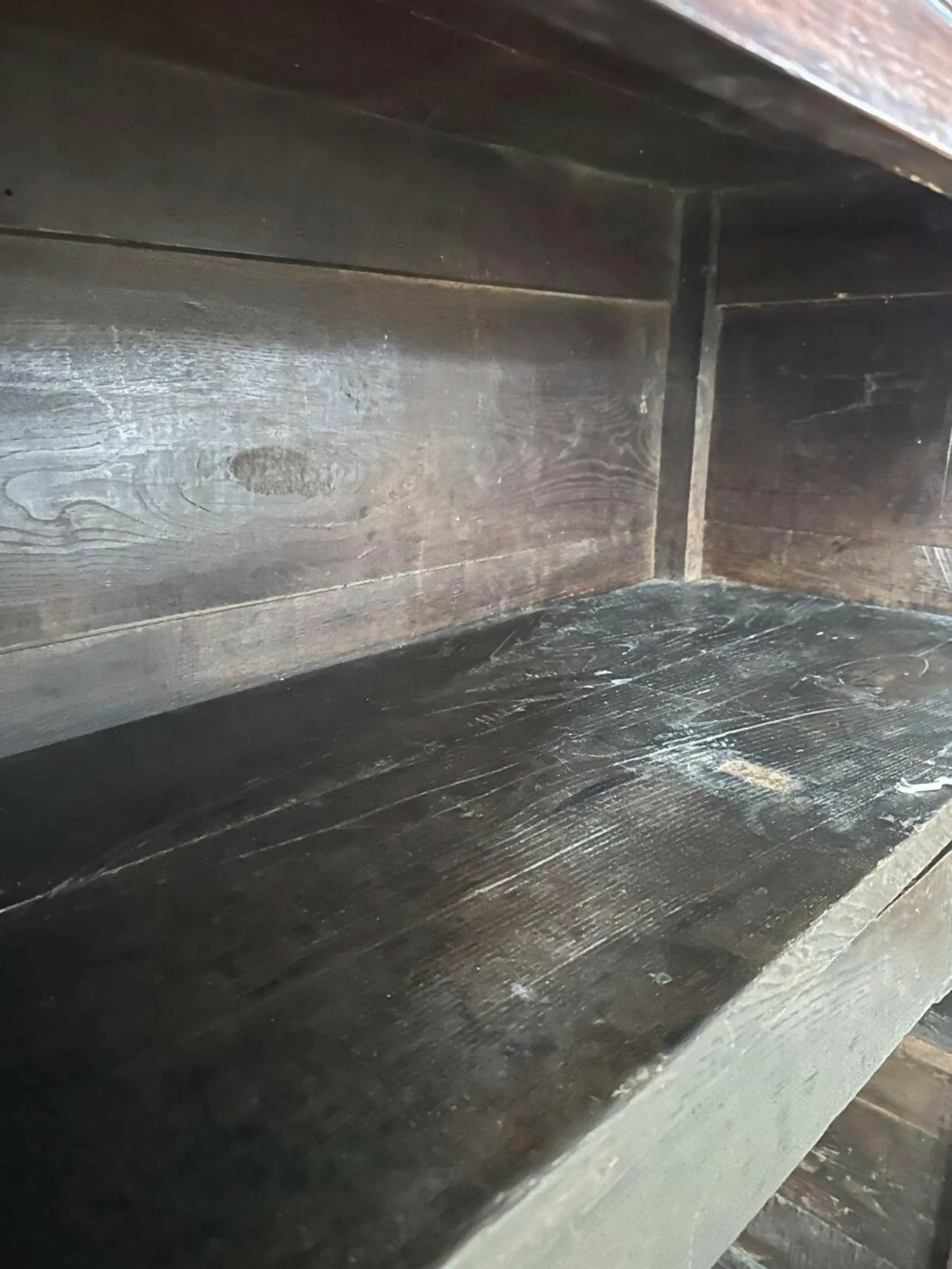 Antique French Fruitwood Armoire Housekeeper’s Cupboard, C 1790