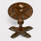 Round Occasional Wine Table Pedestal Made By Jaycee Furniture FREE Delivery*. SBR10517/2805E