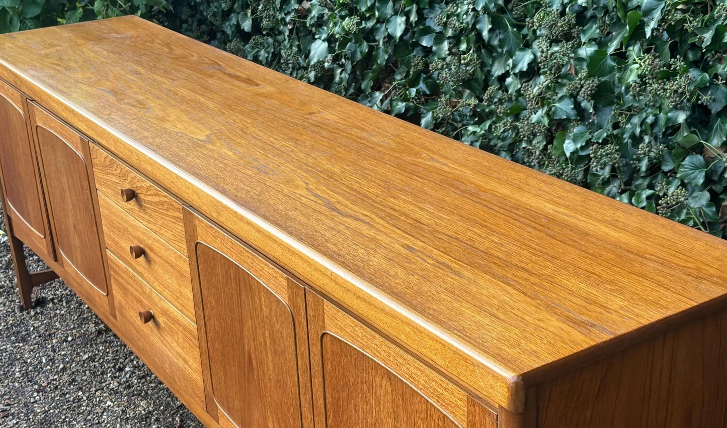 Vintage Mid Century Nathan Squares Teak Sideboard