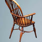 19th Century High Back Yew Wood Windsor Armchair