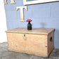 Old Pine Trunk Blanket Box Coffee Table