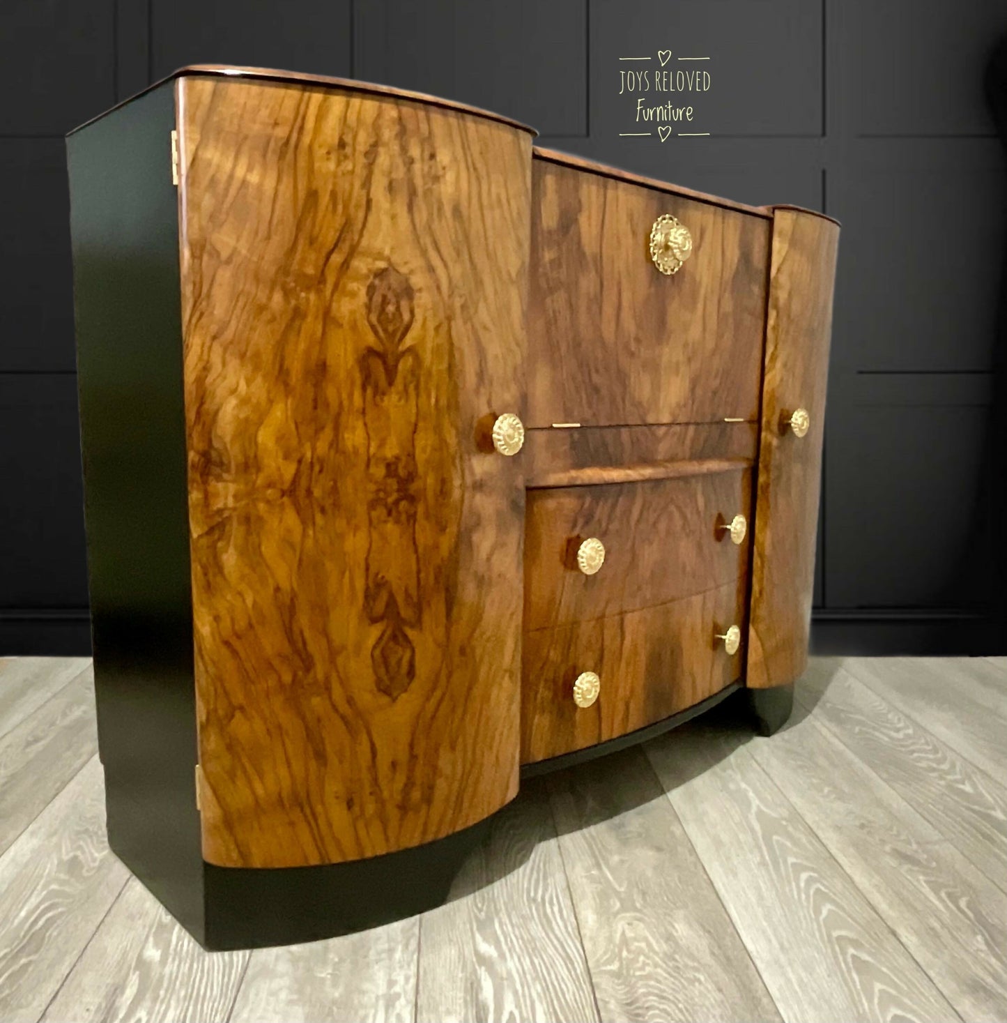 Art Deco Cocktail Cabinet / Sideboard, Drinks Cabinet