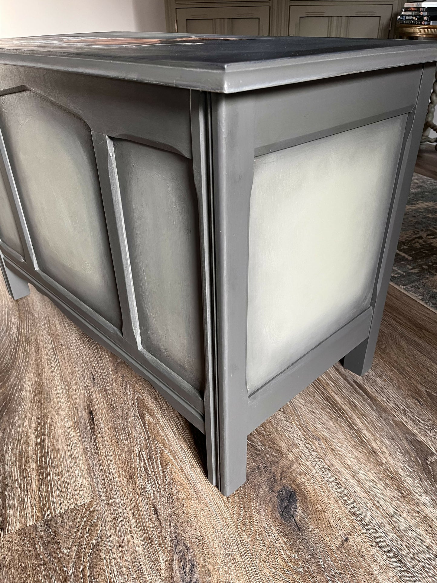 Vintage Blanket Box, Highland Grace