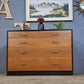 Chest of drawers ~ Teak ~ Vintage Industrial ex M.O.D. 1965