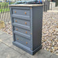 Large Grey Chest of Drawers