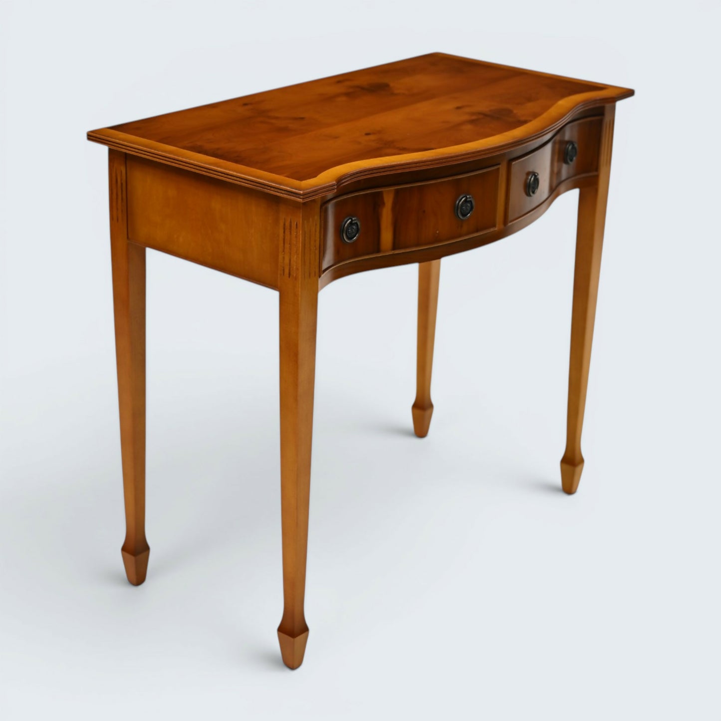 Console Hall Table Vintage Narrow Reproduction with 2 Drawers FREE UK Delivery