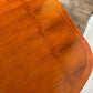 Vintage Yew Wood Extending Dining Table