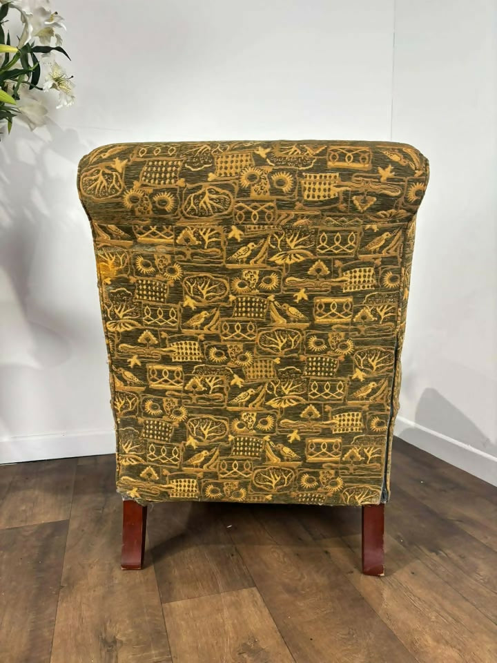 Antique Style Green armchair