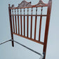 Antique Edwardian Carved Walnut Double Bed