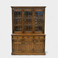Old Charm Display Cabinet Sideboard Light Oak Finish Cupboards FREE UK Delivery. SBR10800/0608E