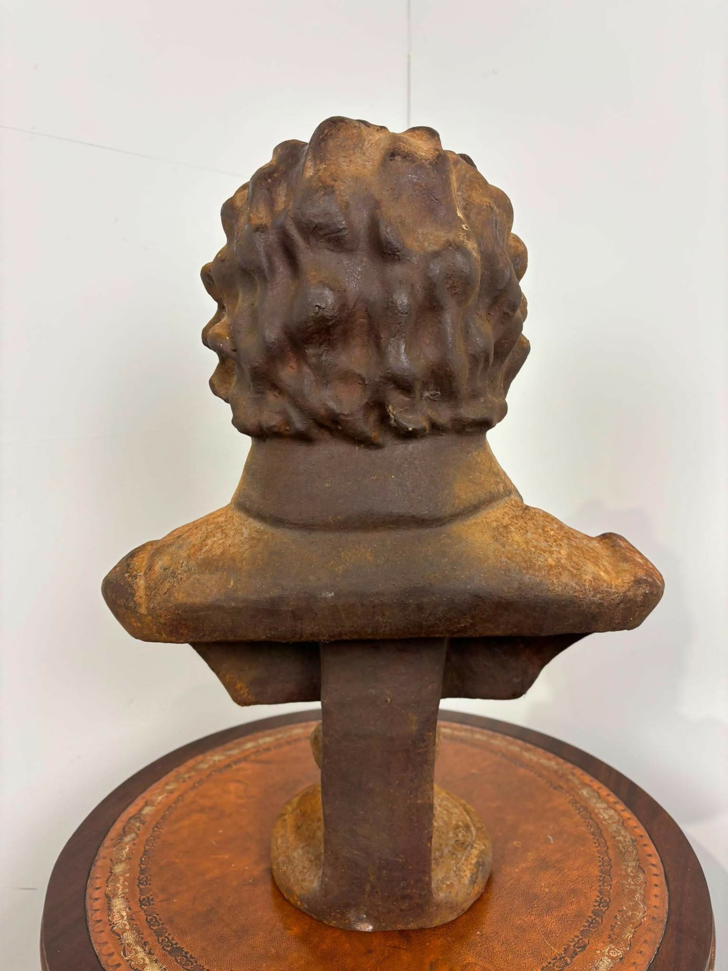 Heavy Cast Iron Bust of Beethoven