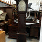 Georgian Mahogany Longcase Clock, Silvered Dial. 8 Day
