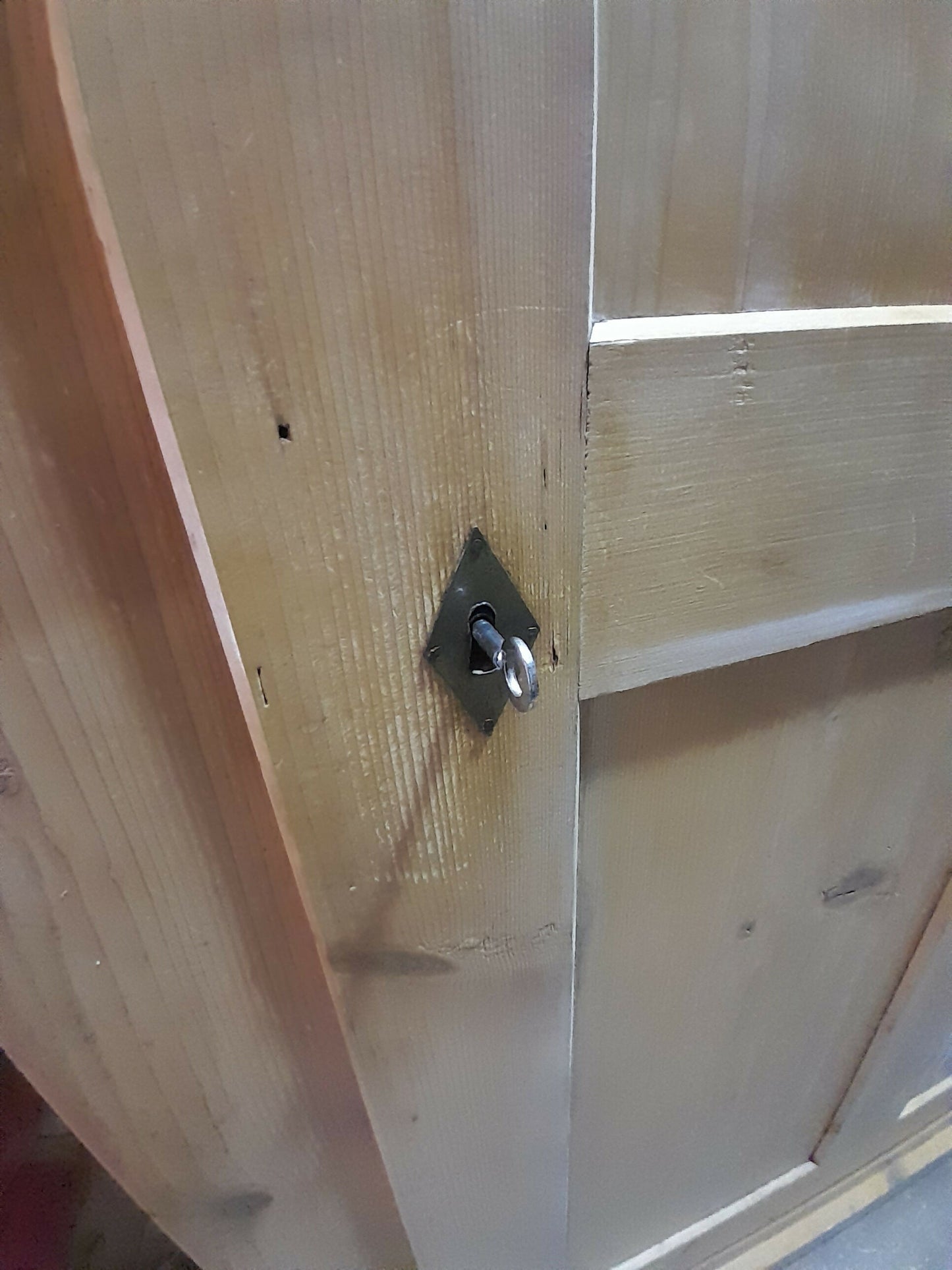 Antique Pine Wardrobe