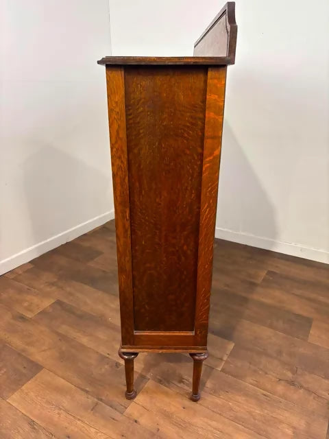 Vintage Oak Bureau Bookcase
