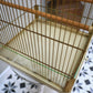 Vintage Bird Cage in Gold Colour Pagoda Style