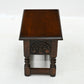 Old Charm Oak Slipper Box Footstool Joint Stool Tudor Brown Finish Free Delivery. SBR10303/0704E