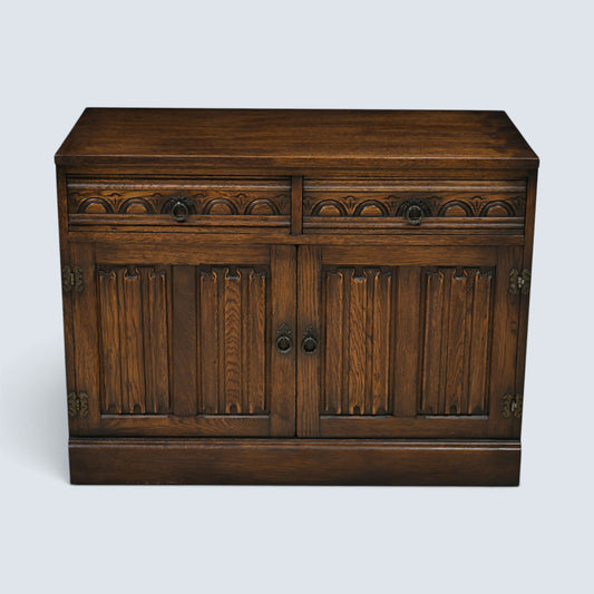 Old Charm Style Sideboard Cupboard with Shelf & 2 Drawers FREE UK Delivery*