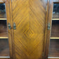 Reproduction Mahogany Glazed Bookcase