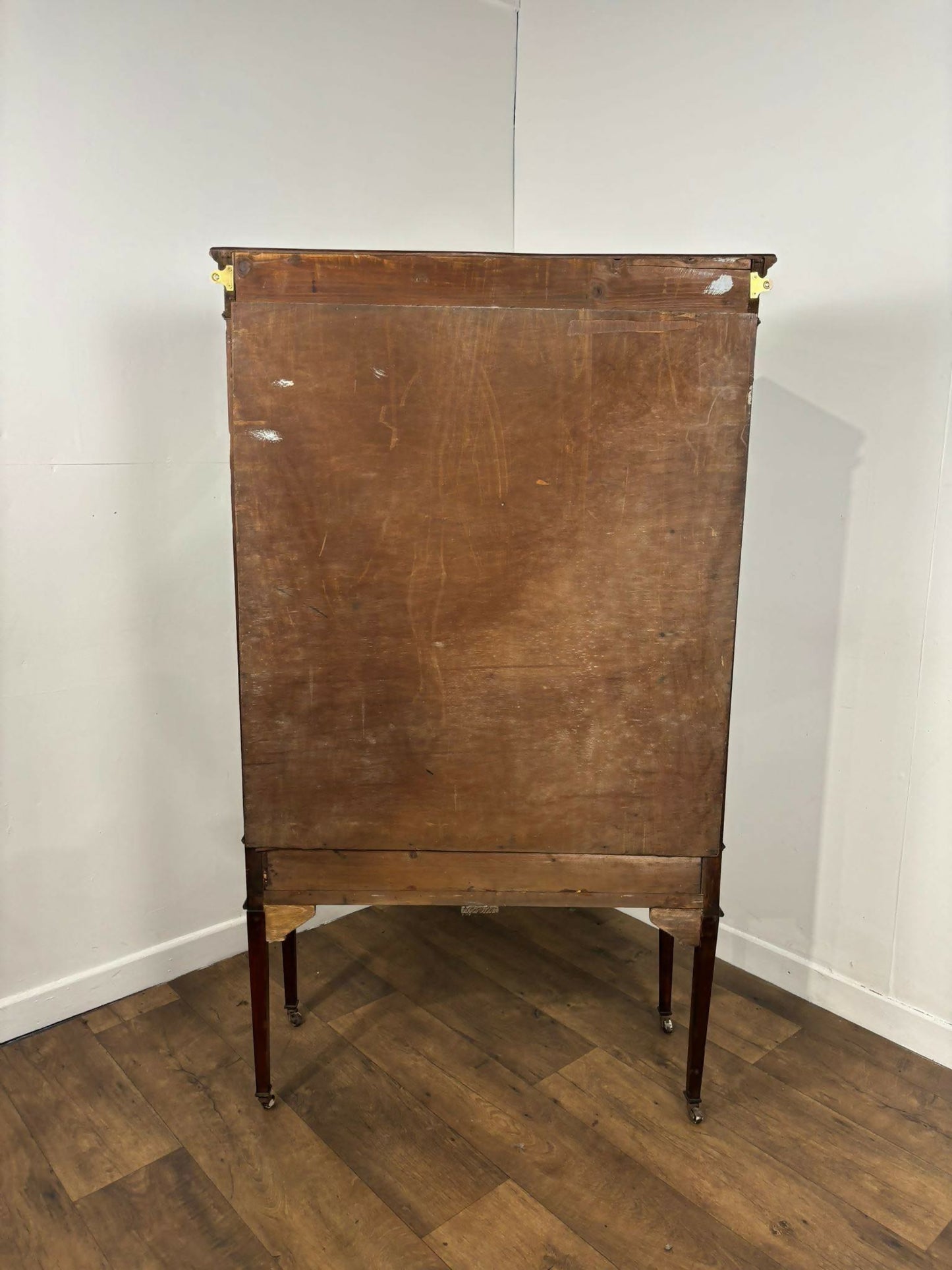 Edwardian Mahogany Inlaid Display Cabinet