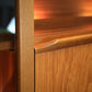 Teak Mid Century Wall Units by Morris of Glasgow. 1970s Display Drinks Cabinet