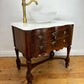 Vintage Vanity Unit Made to Order Vanity Unit Custom Made Bathroom Furniture Antique Traditional Bathroom Washstand Basin Unit