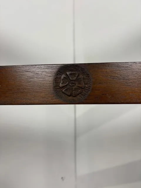 Vintage Oak Wall Mounted Gun Rack – Four Gun Holder